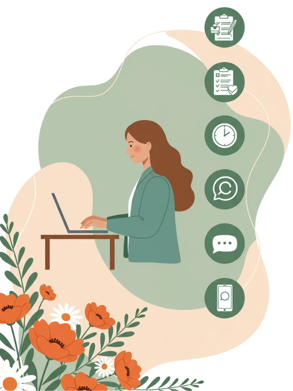 Appointment scheduling illustration